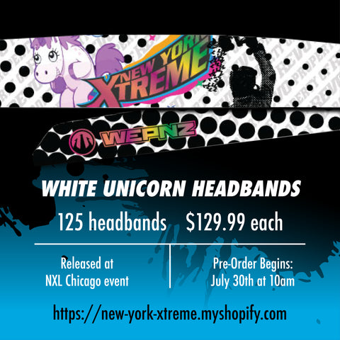 NYX Unicorn White Headbands